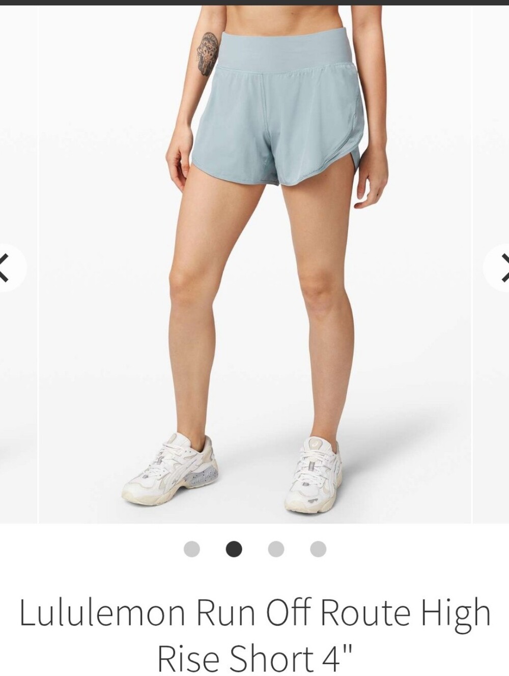 Lululemon Run Off Roure HR Short- 4" Inseam